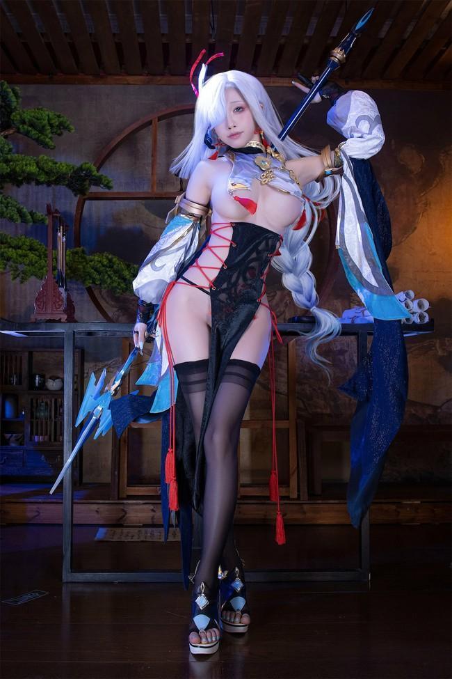水淼aqua NO.154 申鹤旗袍[91P-148M]